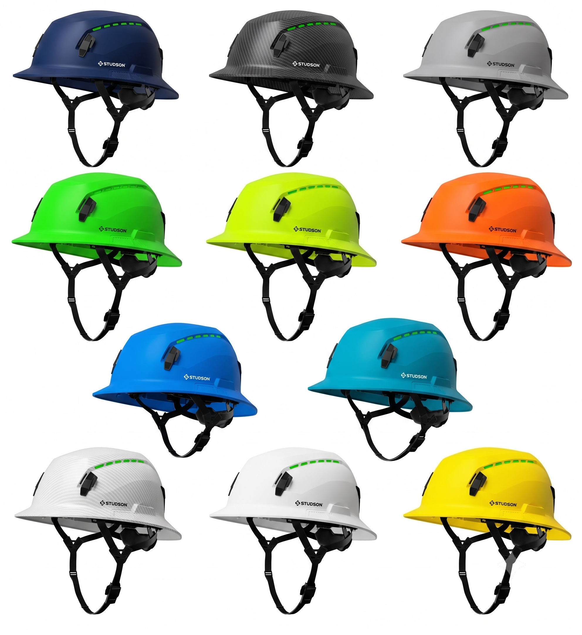Studson SHK-1 Full Brim Vented Dual Cert Helmet